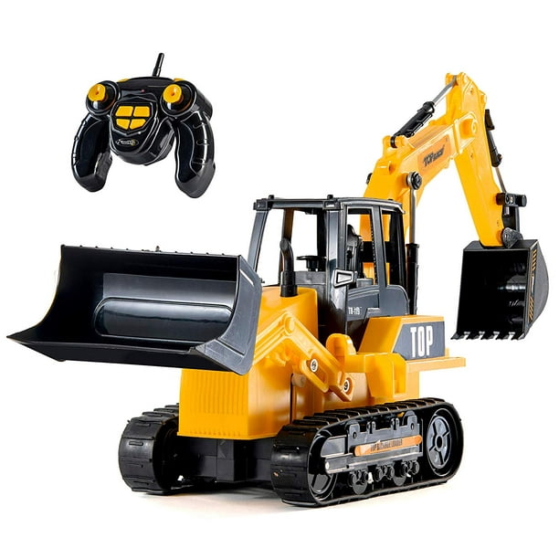 Top Race Remote Control Backhoe Loader TR119