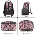 thumbnail image 6 of Aplkyhs Cherry Blossom Capybara School Backpack for Boys Girls Ages 6-18 Large Capacity Ergonomic Padded Adjustable Shoulder Straps for Elementary Middle High School Daily Use Travel, 6 of 7