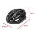thumbnail image 2 of Bike s,adult cycling road bike s men women,bikes accessories  skateboard,biking headgear adjustable impact resistant,shock absorbing protection better Black, 2 of 7