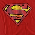 thumbnail image 2 of Superman Action Shield Women's T Shirt, Red, 2X-Large, 2 of 6