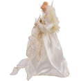 thumbnail image 5 of Kurt Adler 10/L Ivory/Gold Angel Tree Topper, 5 of 9