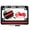 Black, variant on Motorcycle Metal License Plate Frame with Support Firefighters Duty Honor Courage Thin Red Line (Stripe) Fire Service Design - Chrome