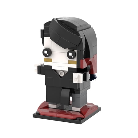 MOOXI Anime Demons Enmu Dream BrickHeadz Slayers Building Set,Creative Cute Building Blocks Children Kits,Gifts for Amime Fans(132pcs)