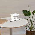 thumbnail image 4 of VERDANVERSE Graduation Centerpieces For Tables 1Pack White Rectangular Wood Photo Frame With Diy Design College Graduates, 4 of 8