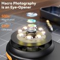 thumbnail image 3 of Portable Digital Magnifying Glass, Handheld Digital Microscope Fixed Focus Adjustable Brightness Built in 8 LEDs 2MP  for Win Vista XP 7 8 10 11 for Fabric, 3 of 7
