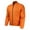 Orange, variant on JTieacloth Men's Fleece Jacket Mens Casual Jacquard Jackets Color Block Lightweight Jacket Fashion Zipper Coat With Pockets Beige