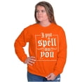 thumbnail image 5 of Halloween I Put A Spell On You Women Crewneck Sweatshirt Brisco Brands L, 5 of 5