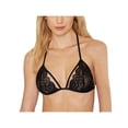 thumbnail image 1 of Women Adjusted-Straps Sexy Floral Lace Bra Lingerie Bustier Sheer Bralette Unpadded Crossback Brassiere Sleepwear Crop Top, 1 of 8