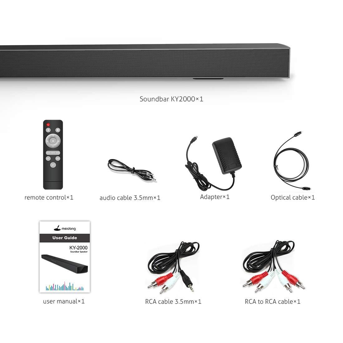 meidong bluetooth soundbar