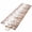 Brown Beige, variant on Green Eucalyptus Leaves Round Area Rugs Collection 3', Watercolor Spring Summer Botanical Non Slip Indoor Circular Throw Runner Rug Floor Mat Carpet for Living Room Dining Table Bedroom Nursery