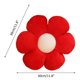 thumbnail image 2 of Txlixc Cojín de Piso con Flores, Lindo Cojín de Asiento en Forma de Flor Cojín de Felpa para decoración de Interiores y Exteriores Txlixc  Moda, 2 of 9