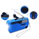 thumbnail image 4 of 2 Portátiles para Exteriores Con Manivela Solar Generación 1200 MAh Carga Emergencia Radio Multibanda AM/FM/SW USB Exterior Linterna LED Alarma SOS (azul) pedido Mínimo 3 Piezas, 4 of 9