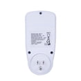 thumbnail image 5 of Plug Power Consumption Meter Energy Voltage Amps Electricity Usage Monitor, LCD Display for Energy Saving, Upgraded Backlight Version, 5 of 7