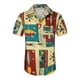 thumbnail image 5 of Camisas casuales de manga corta con estampado de gato negro para hombre, camisa hawaiana de playa de verano con botones para adultos, ropa de moda para hombre., 5 of 6