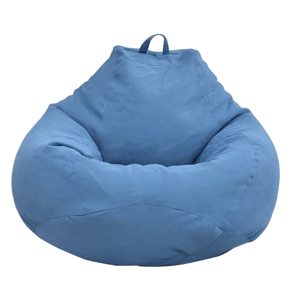 XIBUFE 2026 New Bean Bag Sofa Chairs Cover Classic Lazy Lounger Bean Bag Storage Chair for Adults Children