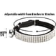 thumbnail image 5 of Collar de gato ajustable de terciopelo suave con campanas, 11.8 pulgadas para perros y gatos pequeños, collar de gato con diamante, suministros para gatos y perros, manga para el cuello para perros pe, 5 of 5