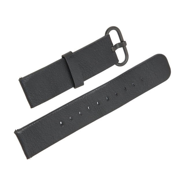 Correa de repuesto antipérdida de cuero para reloj inteligente Amazfit GTS 3 2 Bip S UBlack de 20 mm de ancho