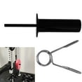 thumbnail image 3 of Weight Stack Pin With Spring Clip Collar For Cable Strength Exercise Machine 8*110Mm+3 Rounds Fangkenuo, 3 of 6