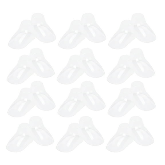 WORGEOUS 50Pcs Plastic Toddler Shoe Display Stands for Store Shop Socks Holder Models