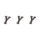 thumbnail image 5 of Matsuzay Letras de metal fáciles de instalar Números de casa Decoración de puerta de amplia aplicación Fácil de instalar B17--Y Type1 NO1, 5 of 6