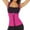 Pink, variant on Baberdicy Shapewear Body Shaper Solid Women Shaper Slimming Trainer Fitness Waist Corset Zipper Women Sport Workout Vest Shapeware Tummy Control Shapewear