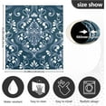 thumbnail image 3 of Dishwasher Magnet Cover, Blue Damask Baroque Floral Kitchen Dishwasher Cover Sticker, 23x26 Inch Refrigerator Panel Door Decal for Home Appliances Cabinet Decor, 3 of 6