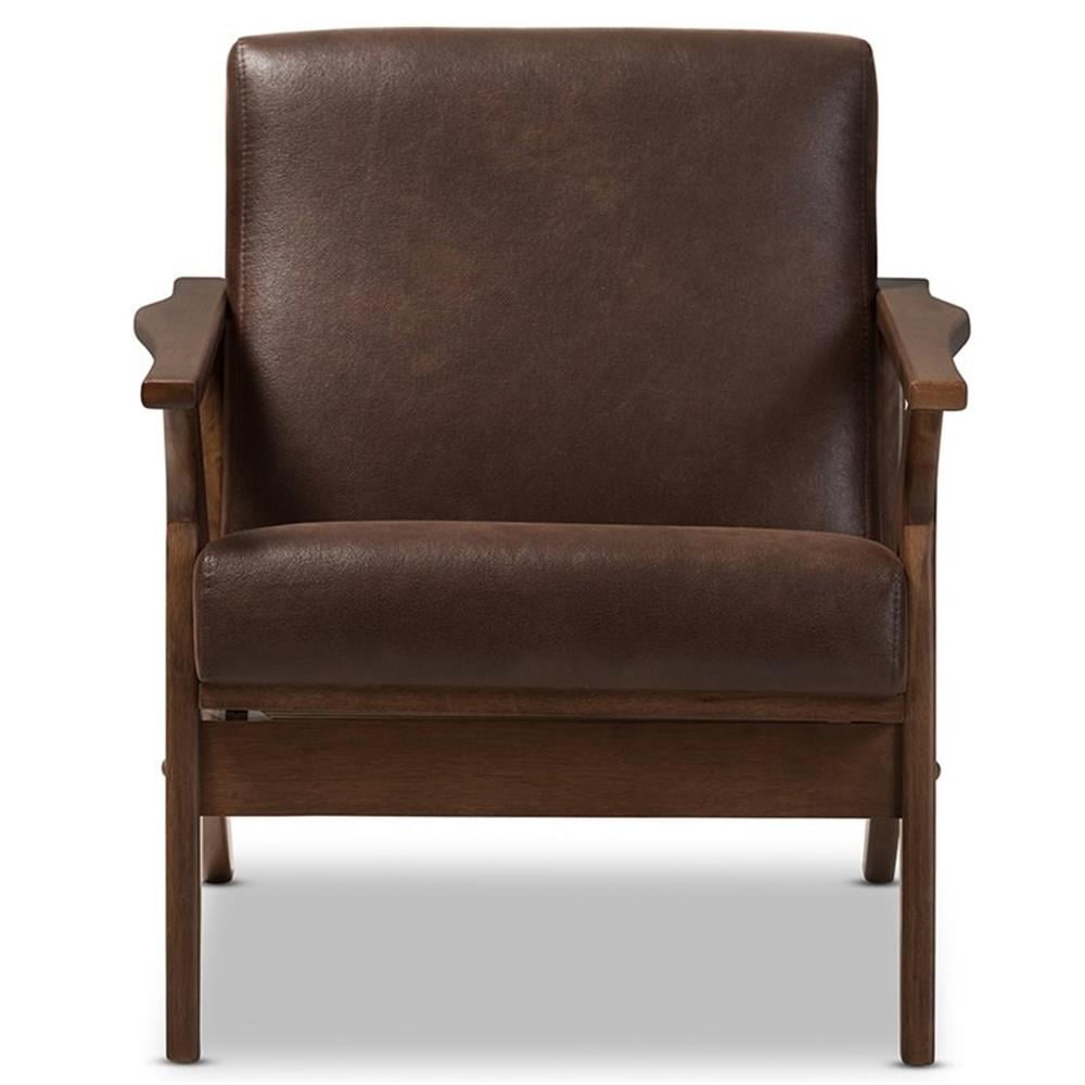 Baxton Studio Bianca Lounge Chair - Thumbnail 3