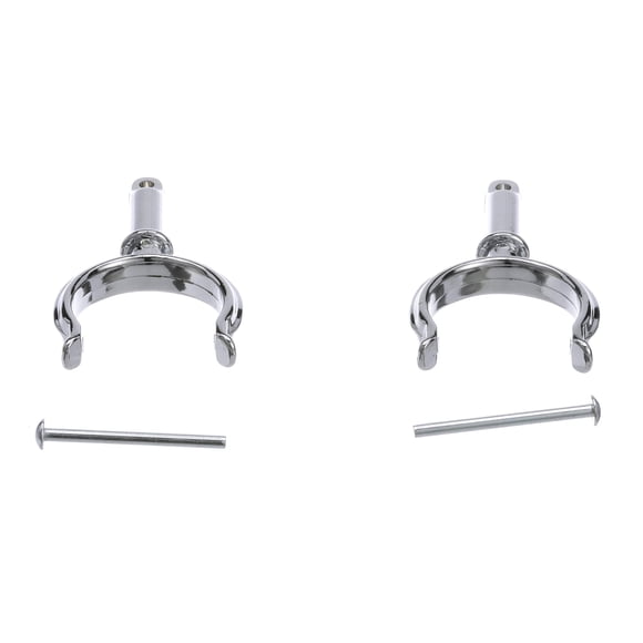 Juego de bocinas Rowlock de montaje superior SEACHOICE para vehículos, cromadas