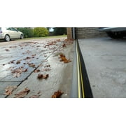 ¾” High Garage Door Threshold Seal Kit 123 Length | Flexible PVC | Complete Kit Includes 2 Adhesives | GaraDry