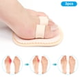 thumbnail image 4 of Corrector de Dedo del Pie Medial Y Lateral, Plancha de Dedo del Pie, Ajustador Superposiciónica de LosDos de Las Garras para La Alineación del Pie de Rodilla Dolor de Rodilla, 4 of 7