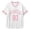 A-Pink801, variant on Bibifish Womens Tees V Neck Short Sleeve Contrast Trim Los Angeles Number Graphic T-Shirts Trendy Street Game Day Casual Sports Tops