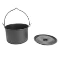 thumbnail image 1 of Pot Suspendu de Camping, Pot de Cuisson Multifonctionnel en Alliage d'Aluminium pour Extérieur, 1 of 7