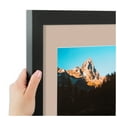 thumbnail image 4 of ArtToFrames Collage Photo Picture Frame with 3 - 12x18" Openings, Framed in Black with Grey Beige and Black Mats (CDM-3926-1539), 4 of 8