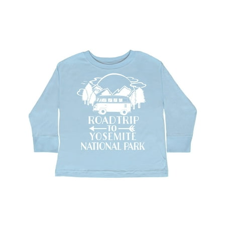 

Inktastic Road Trip To Yosemite National Park Gift Toddler Boy or Toddler Girl Long Sleeve T-Shirt