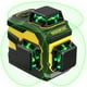 thumbnail image 1 of Laser Level IKOVWUK Cross Line de 3x360° con 12 láseres verdes, 1 of 7