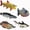 River Monster Collection, variant on Fish Figurine Set American Angler Collection 5 Piece Educational Play Toy