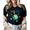 Black2, variant on Earth Day Reduce Reuse Recycle Cute Earth Graphic Tees Womans Tshirt Shirts White/Black S-5XL Tops