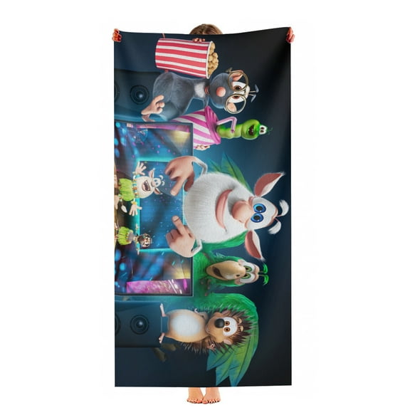 Booba Beach Towel Gift for Women Girls Boys Teenager 30"x60" Quick Drying Microfiber