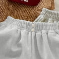 thumbnail image 5 of ZOYOEN Girls Sweatpants with Pockets- Casual Baggy Elastic Waist Cotton Kids Joggers Pants Gray Size 3 T, 5 of 6