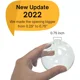 thumbnail image 3 of Guantes de juego para controlador de juegos móvil, material de fibra nano-plata con dedo táctil, guantes de pantalla táctil sin costuras, transpirables y antisudor de alta sensibilidad para juegos de, 3 of 8