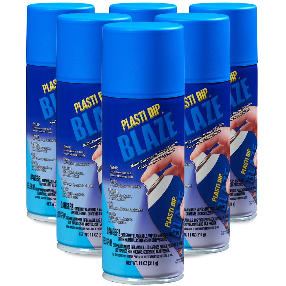 Plasti Dip Flexible, Protective Rubber Coating Blaze Blue 11oz Spray