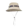 thumbnail image 4 of Sombrero tipo pescador cómodo y transpirable para hombres y mujeres, ideal para acampar y viajar. Beige, 4 of 8