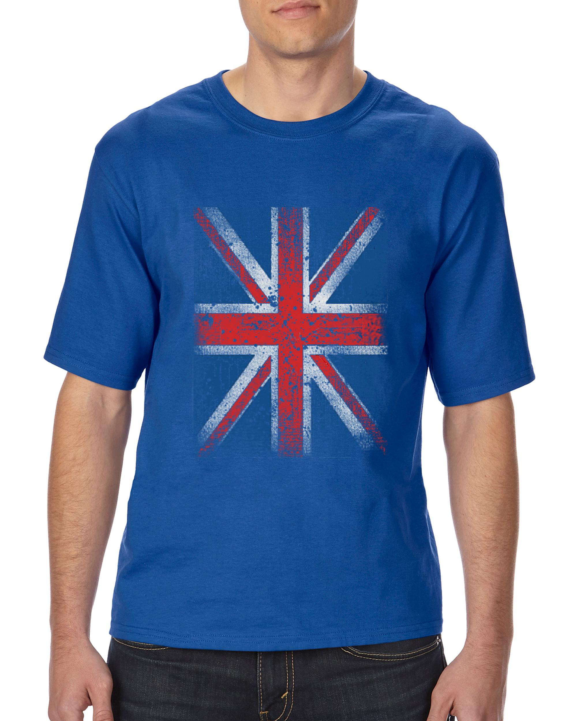 Artix - Mens and Big Mens Union Jack British Flag T-Shirt, up to size ...