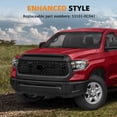 thumbnail image 4 of Revestimiento de parrilla y parrilla de parachoques delantero para Toyota Tundra, 4 of 9