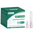 thumbnail image 1 of Agujas Garfily para dispensación de laboratorio, paquete de 100 unidades, 32 Ga, 4 mm, 1 of 6