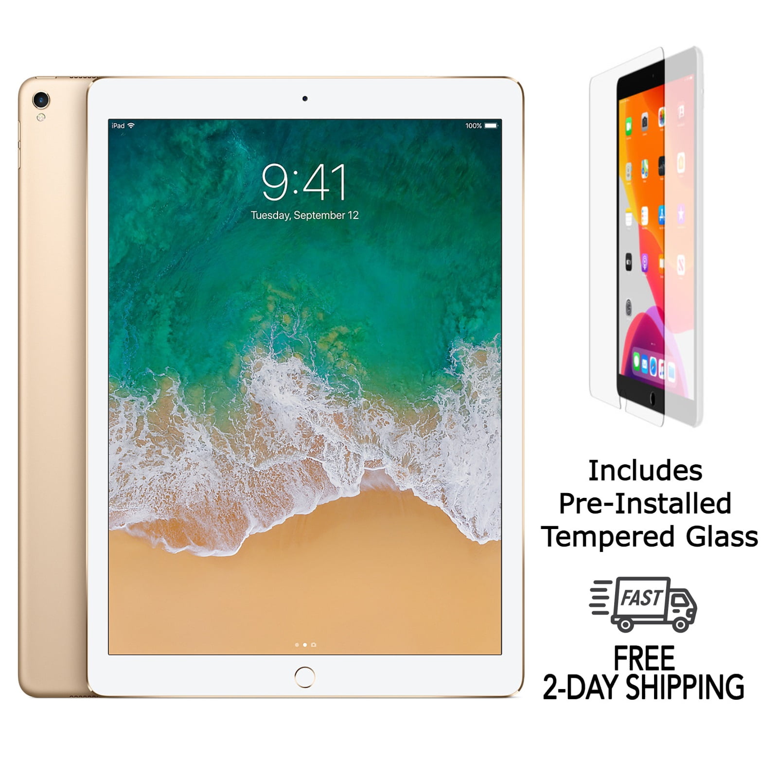 Refurbished Apple iPad Pro 12.9 (2nd Gen) w/ Pre-Installed