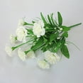 thumbnail image 6 of SPRING PARK Artificial Flowers 10 Heads Fake Carnations Bouquet for Mother Day Gift Wedding Home Decor centerpieces Arrangements Office Party, 6 of 7