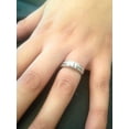 thumbnail image 5 of Pompeii 1/2ct Diamond Engagement Matching Wedding 14K White Gold Ring Set (G/H,I1), 5 of 5