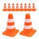 thumbnail image 1 of 10 mini conos de tráfico para mesa de arena, conos de estacionamiento pequeños, juguetes, 1 of 8
