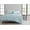 Light Blue, variant on Kathy Ireland 4 Piece Brushed Microfiber Sheet Set